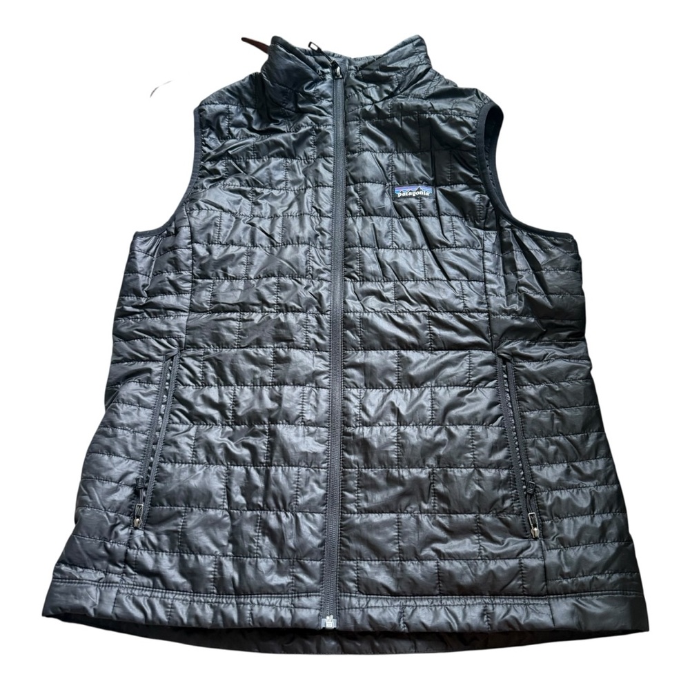 Patagonia Black Quilted Packable Vest